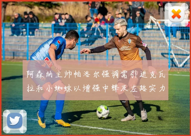 阿森纳主帅帕洛尔强调需引进克瓦拉和小蜘蛛以增强中锋及左路实力